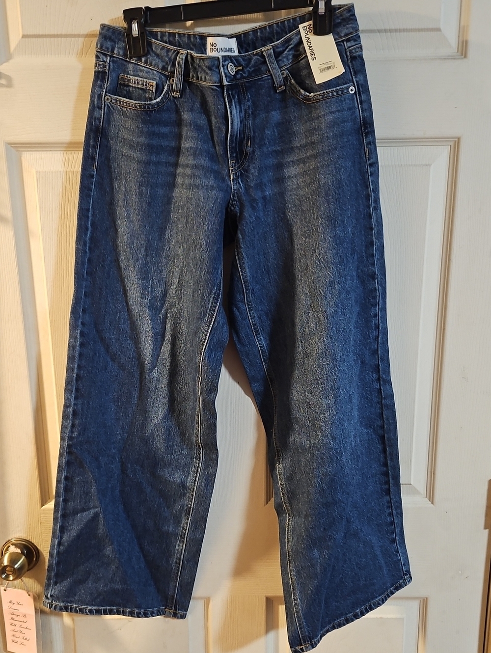 No Boundaries Mid Rise Baggy Jeans: Blue: New With Tags: Size 6